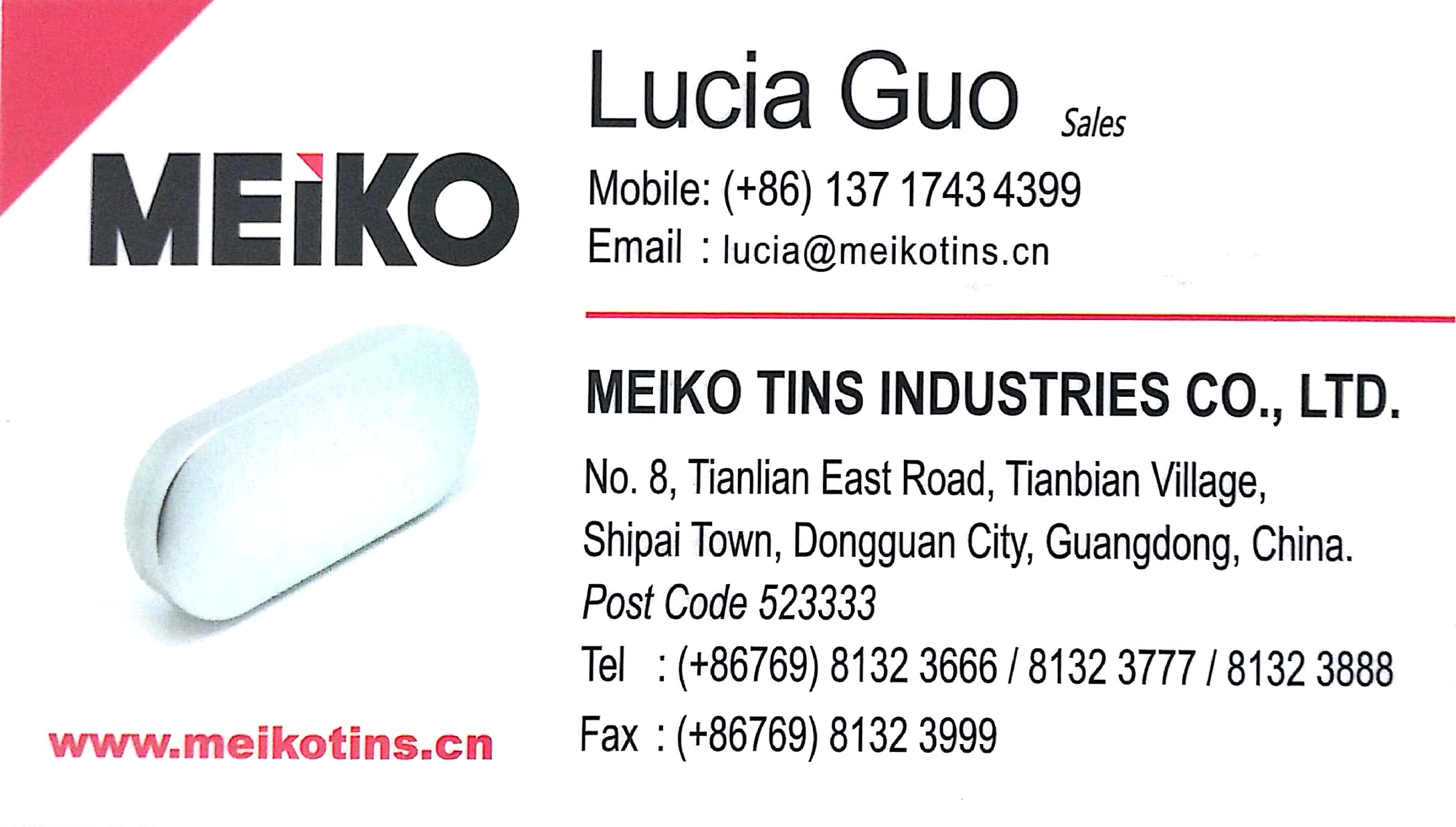 Name card-Lucia