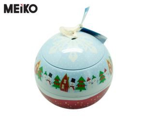 Dekorative Weihnachten Bauble Zinn